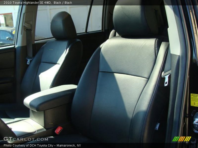 Black / Black 2010 Toyota Highlander SE 4WD