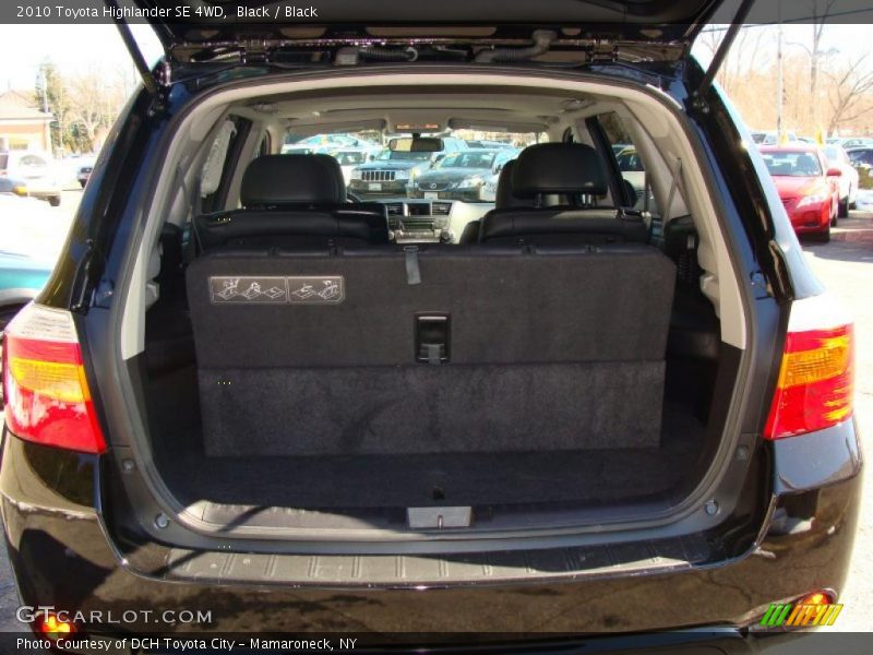 Black / Black 2010 Toyota Highlander SE 4WD
