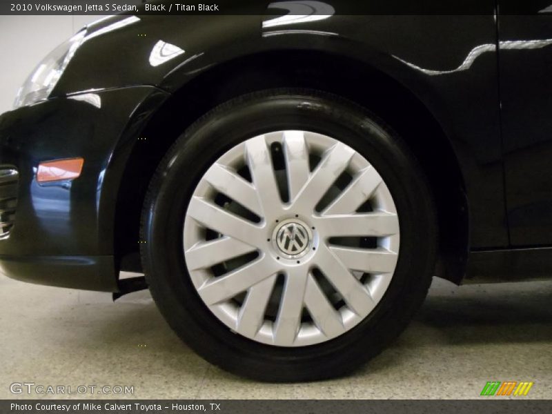 Black / Titan Black 2010 Volkswagen Jetta S Sedan