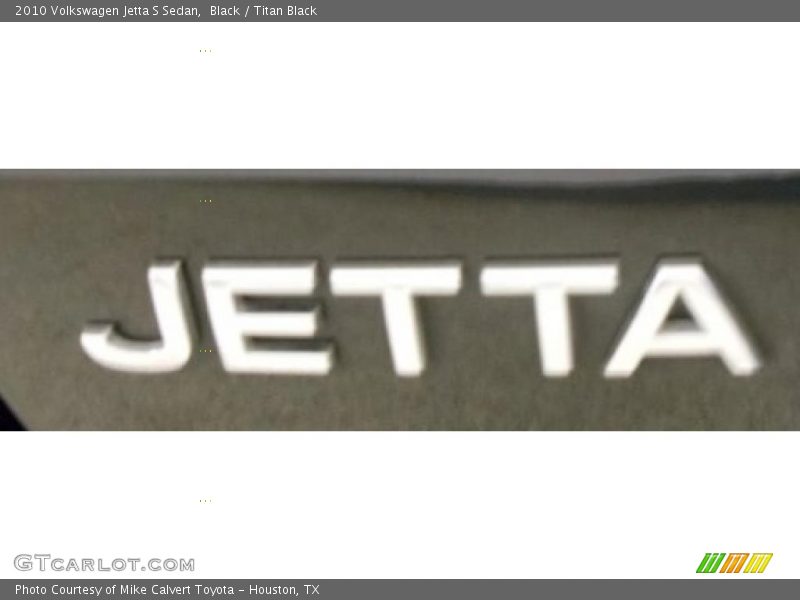Black / Titan Black 2010 Volkswagen Jetta S Sedan
