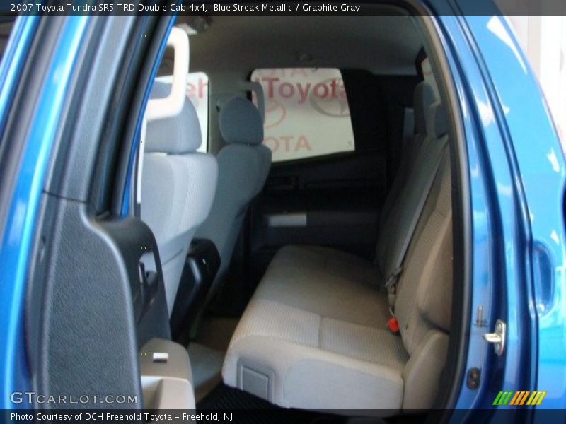 Blue Streak Metallic / Graphite Gray 2007 Toyota Tundra SR5 TRD Double Cab 4x4