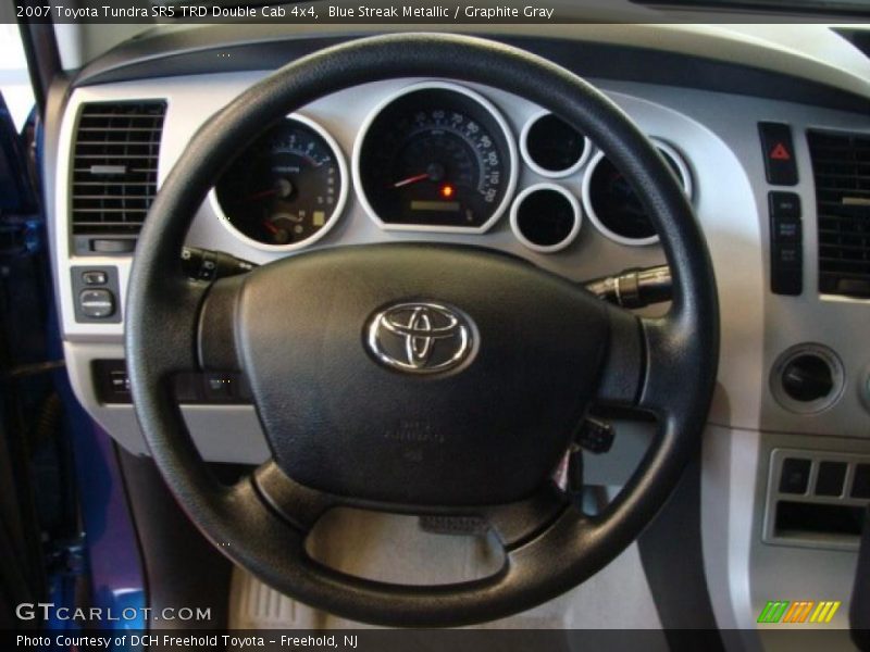 Blue Streak Metallic / Graphite Gray 2007 Toyota Tundra SR5 TRD Double Cab 4x4