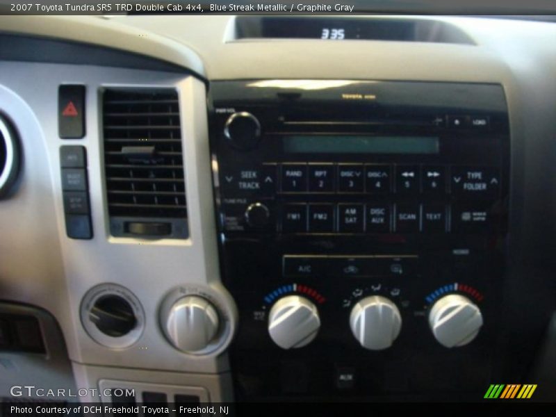 Blue Streak Metallic / Graphite Gray 2007 Toyota Tundra SR5 TRD Double Cab 4x4