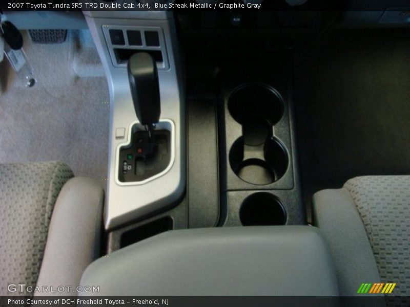 Blue Streak Metallic / Graphite Gray 2007 Toyota Tundra SR5 TRD Double Cab 4x4
