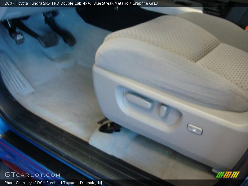 Blue Streak Metallic / Graphite Gray 2007 Toyota Tundra SR5 TRD Double Cab 4x4