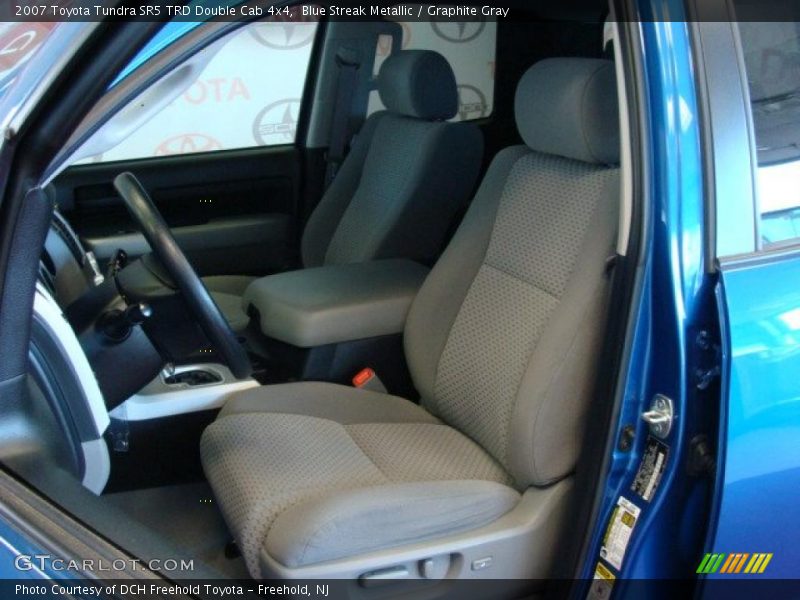 Blue Streak Metallic / Graphite Gray 2007 Toyota Tundra SR5 TRD Double Cab 4x4