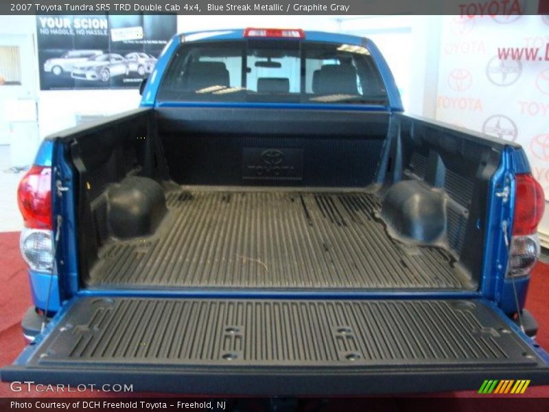 Blue Streak Metallic / Graphite Gray 2007 Toyota Tundra SR5 TRD Double Cab 4x4