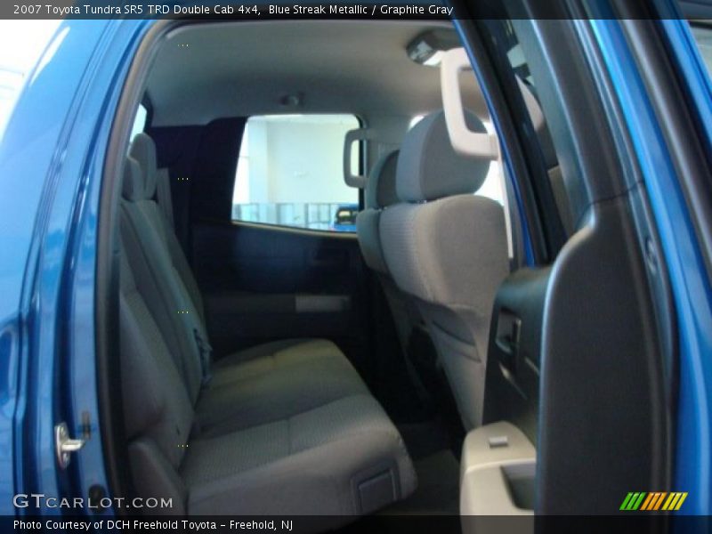 Blue Streak Metallic / Graphite Gray 2007 Toyota Tundra SR5 TRD Double Cab 4x4