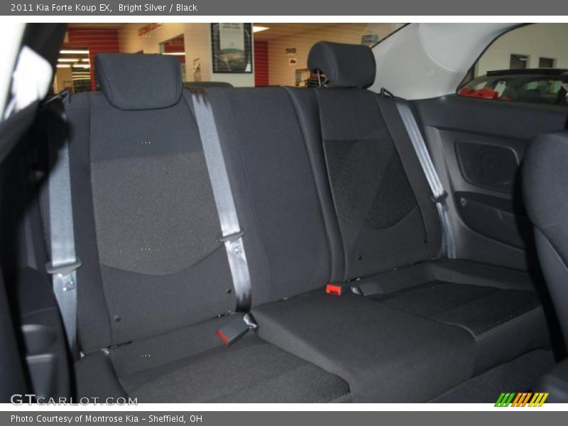 Bright Silver / Black 2011 Kia Forte Koup EX