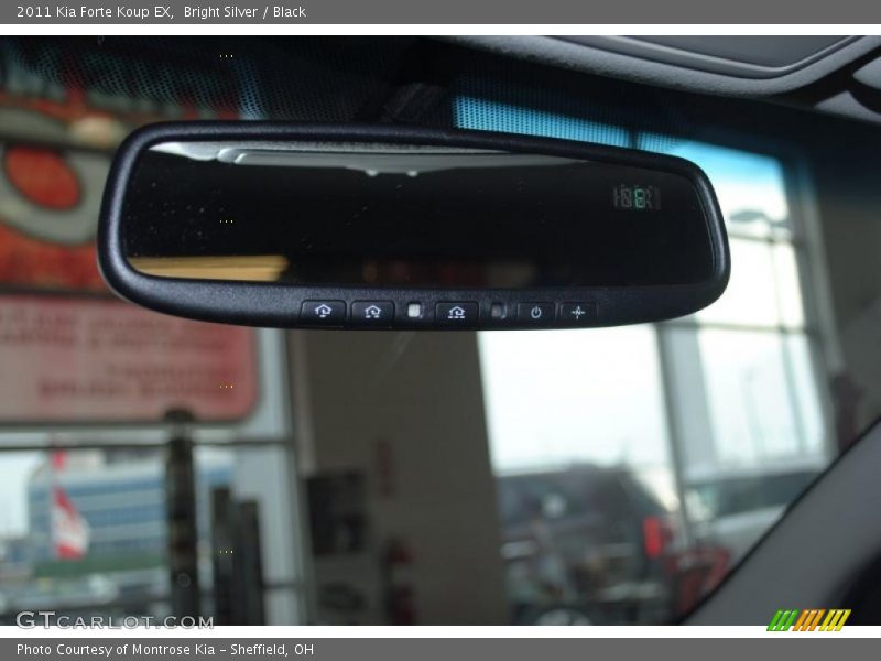 Bright Silver / Black 2011 Kia Forte Koup EX