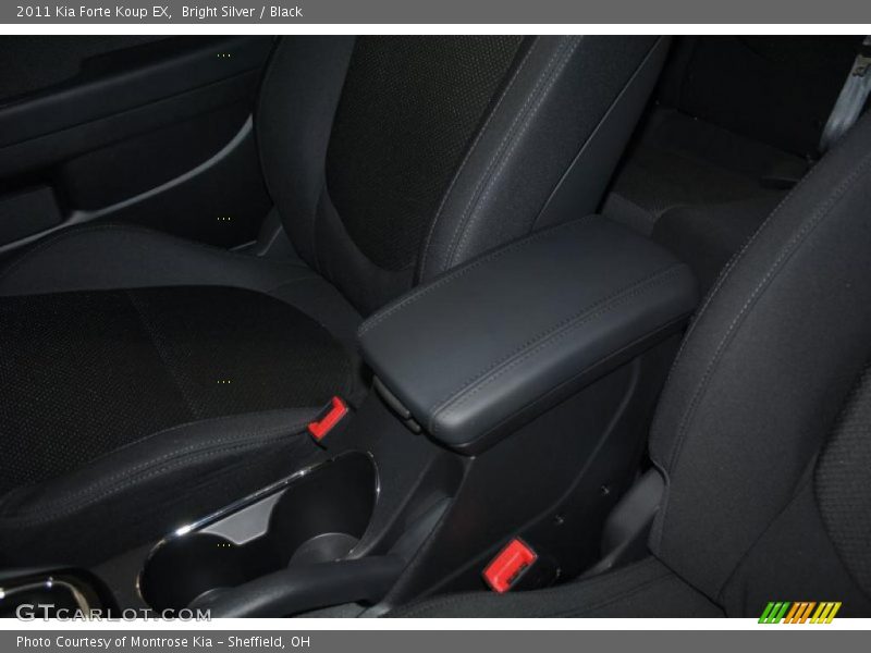 Bright Silver / Black 2011 Kia Forte Koup EX