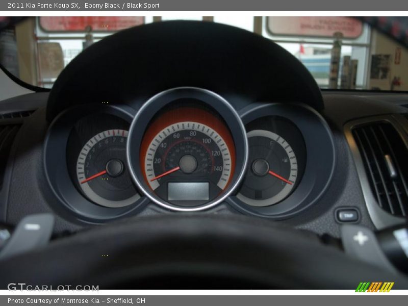 Ebony Black / Black Sport 2011 Kia Forte Koup SX