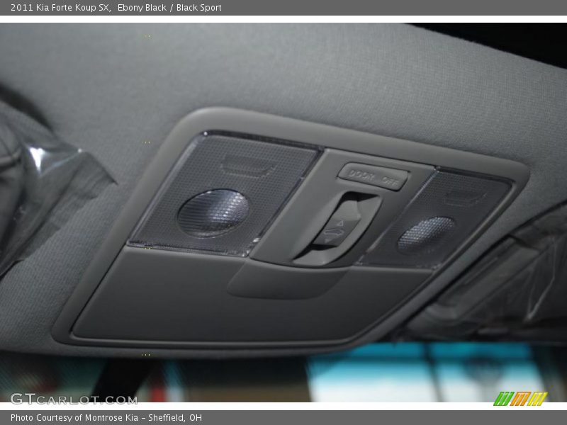 Ebony Black / Black Sport 2011 Kia Forte Koup SX