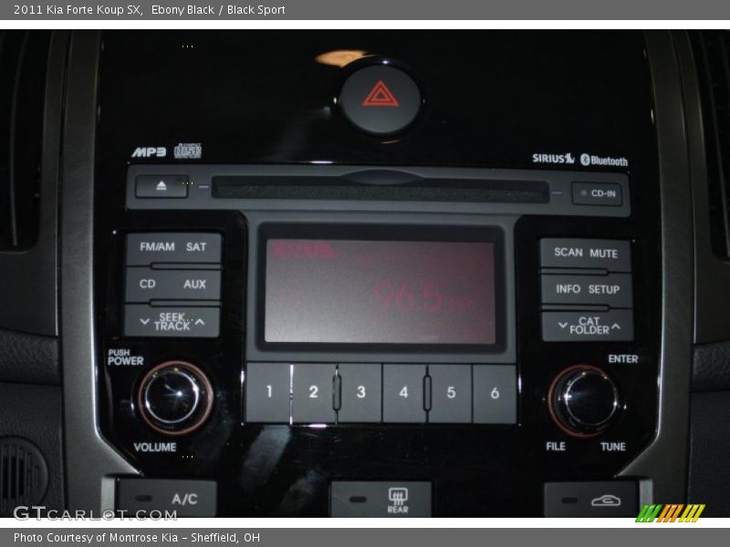 Ebony Black / Black Sport 2011 Kia Forte Koup SX