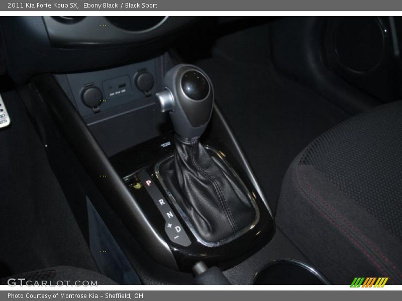 Ebony Black / Black Sport 2011 Kia Forte Koup SX