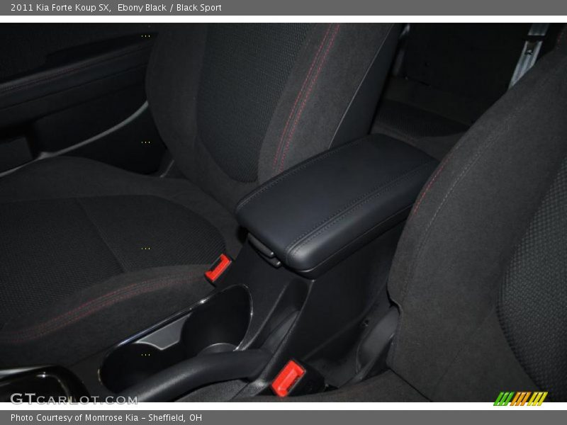 Ebony Black / Black Sport 2011 Kia Forte Koup SX