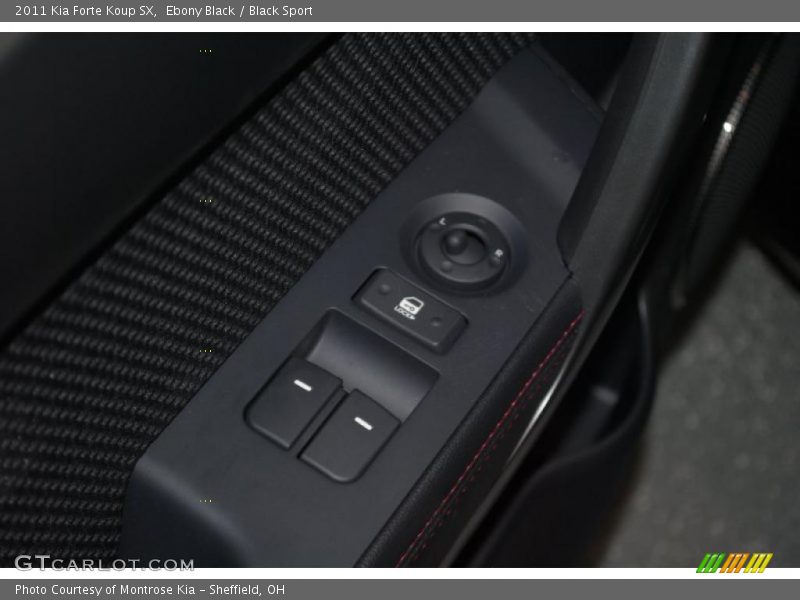 Ebony Black / Black Sport 2011 Kia Forte Koup SX