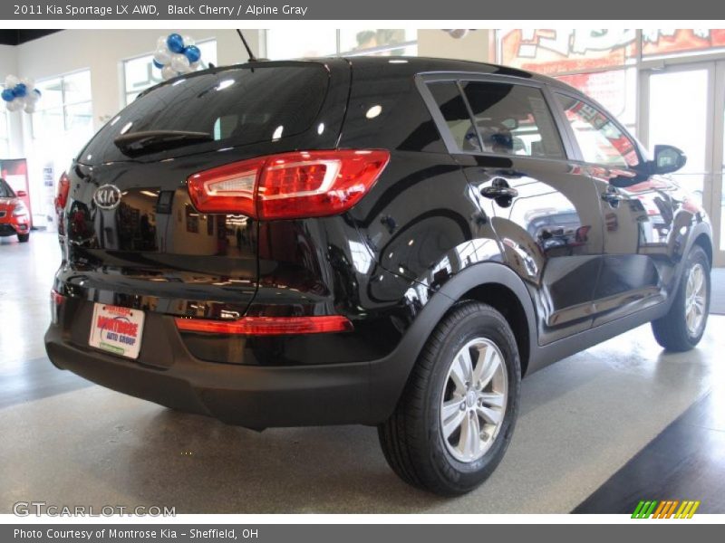 Black Cherry / Alpine Gray 2011 Kia Sportage LX AWD