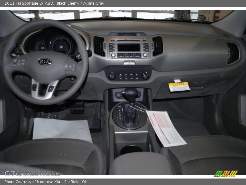 Black Cherry / Alpine Gray 2011 Kia Sportage LX AWD