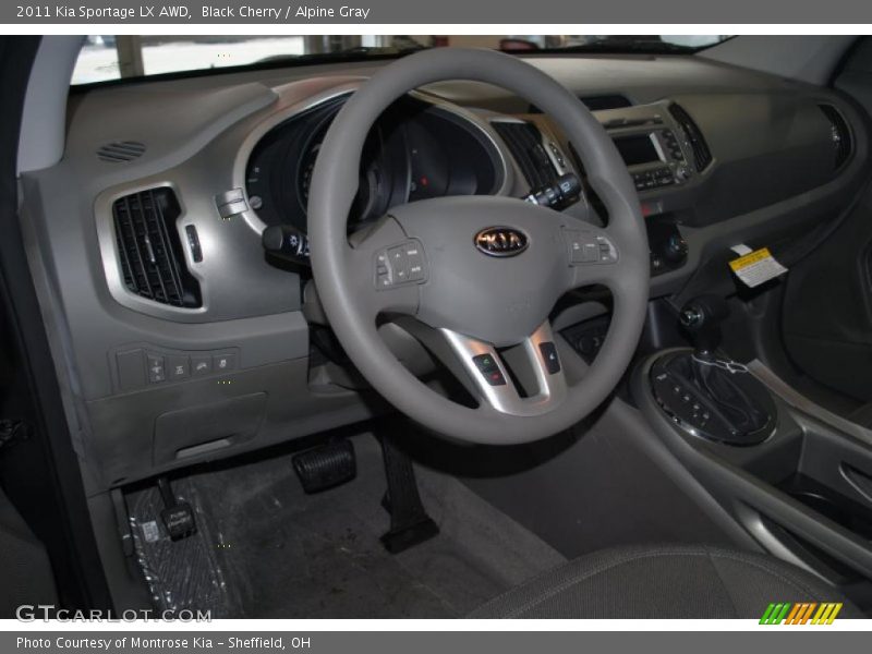 Black Cherry / Alpine Gray 2011 Kia Sportage LX AWD
