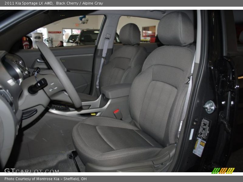 Black Cherry / Alpine Gray 2011 Kia Sportage LX AWD
