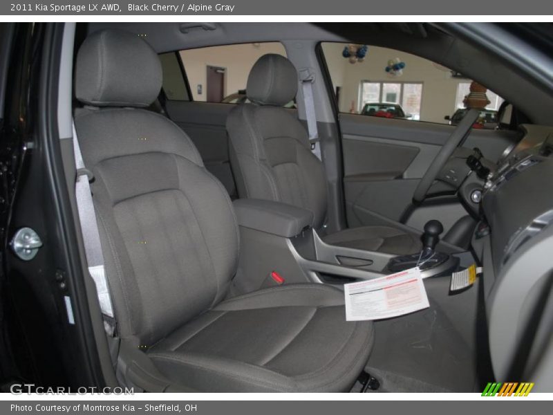 Black Cherry / Alpine Gray 2011 Kia Sportage LX AWD