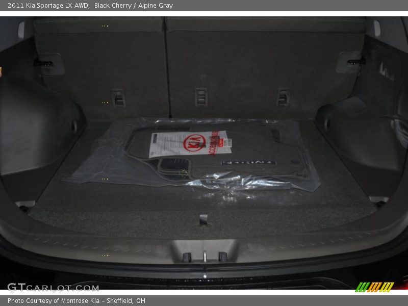 Black Cherry / Alpine Gray 2011 Kia Sportage LX AWD