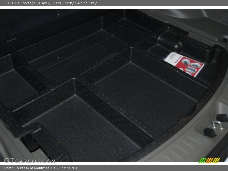 Black Cherry / Alpine Gray 2011 Kia Sportage LX AWD