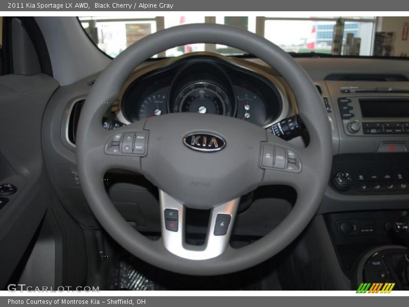 Black Cherry / Alpine Gray 2011 Kia Sportage LX AWD