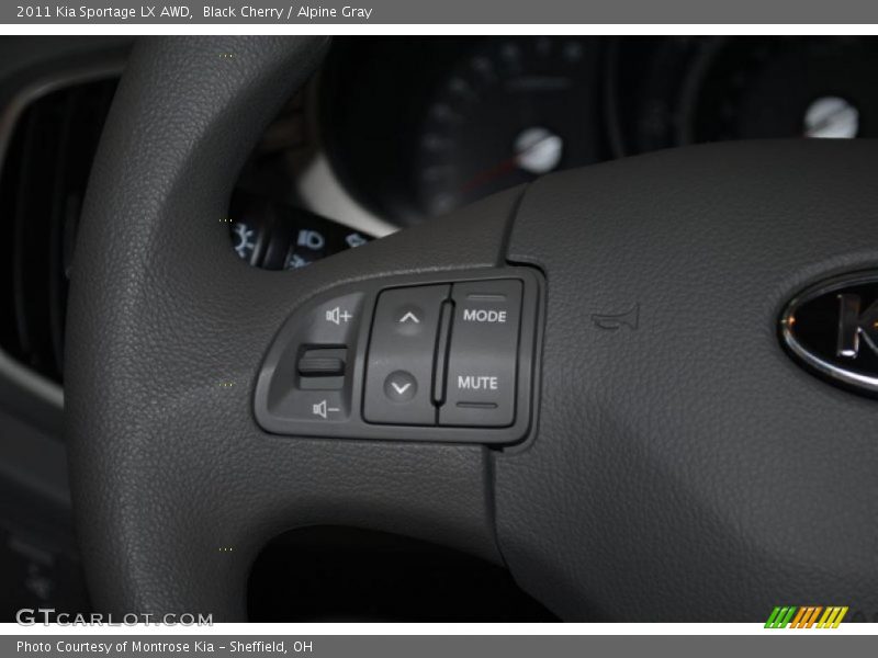 Black Cherry / Alpine Gray 2011 Kia Sportage LX AWD