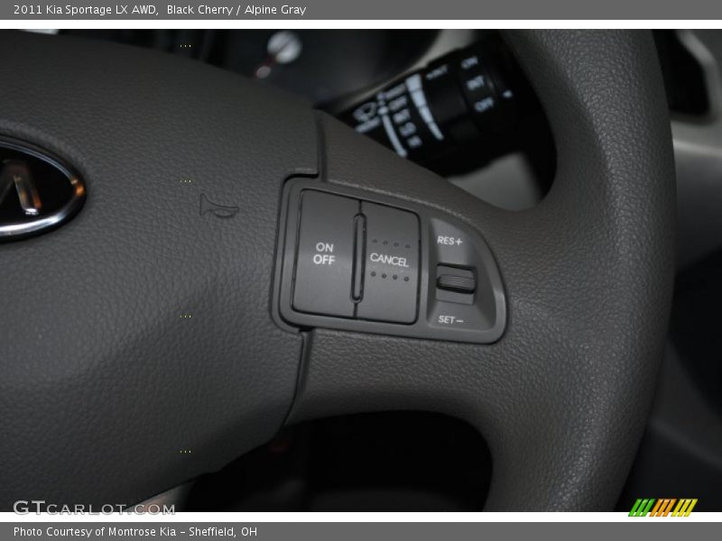 Black Cherry / Alpine Gray 2011 Kia Sportage LX AWD