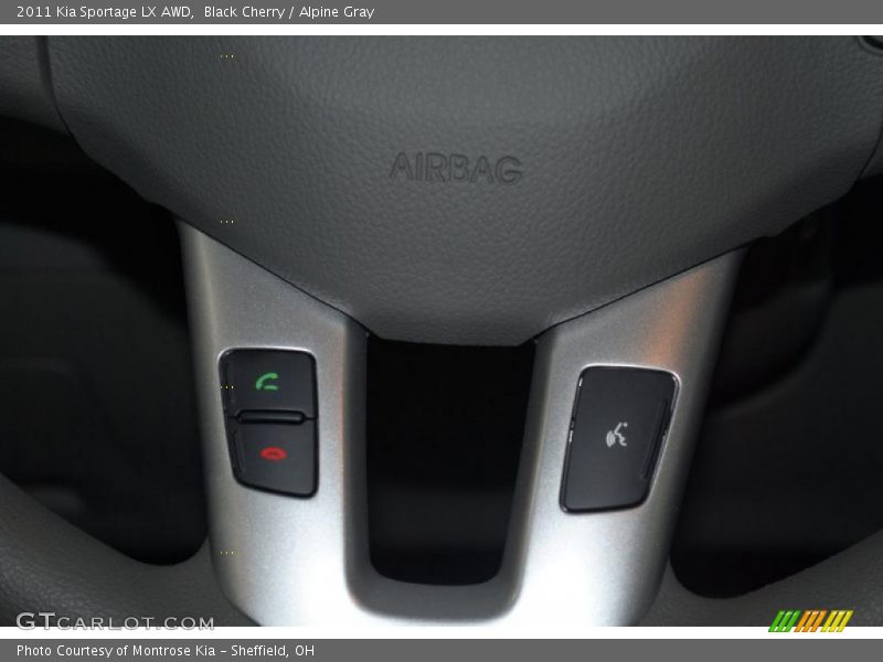 Black Cherry / Alpine Gray 2011 Kia Sportage LX AWD