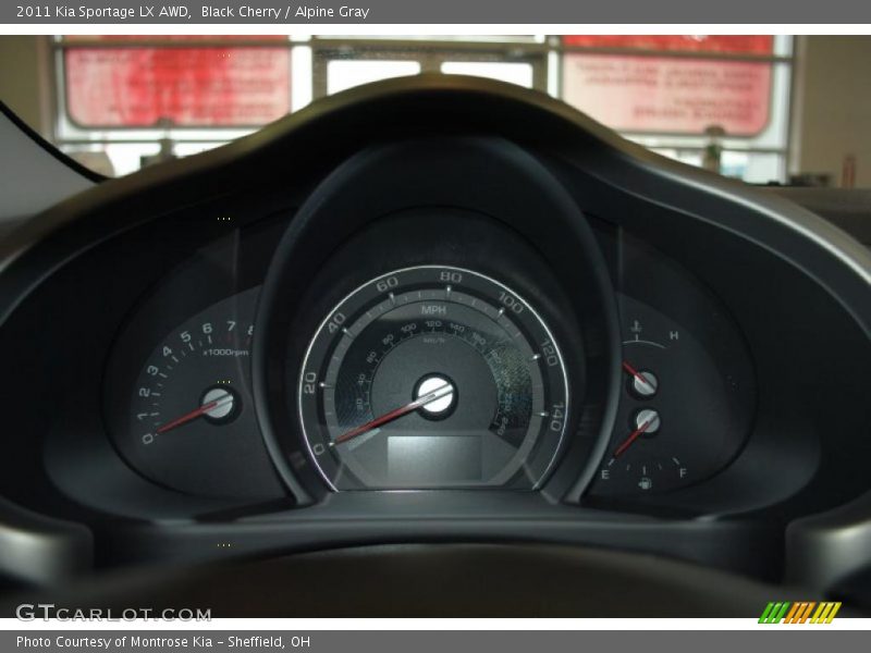 Black Cherry / Alpine Gray 2011 Kia Sportage LX AWD
