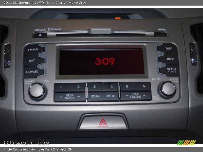 Black Cherry / Alpine Gray 2011 Kia Sportage LX AWD