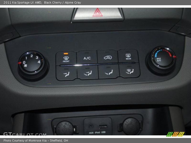 Black Cherry / Alpine Gray 2011 Kia Sportage LX AWD