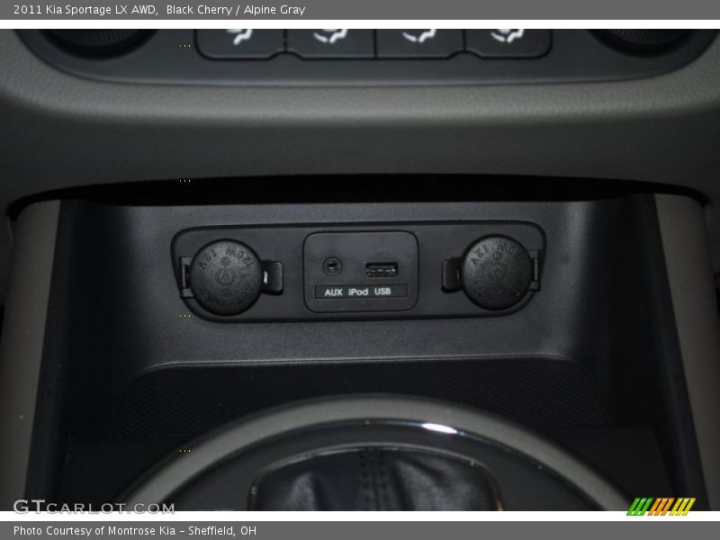 Black Cherry / Alpine Gray 2011 Kia Sportage LX AWD