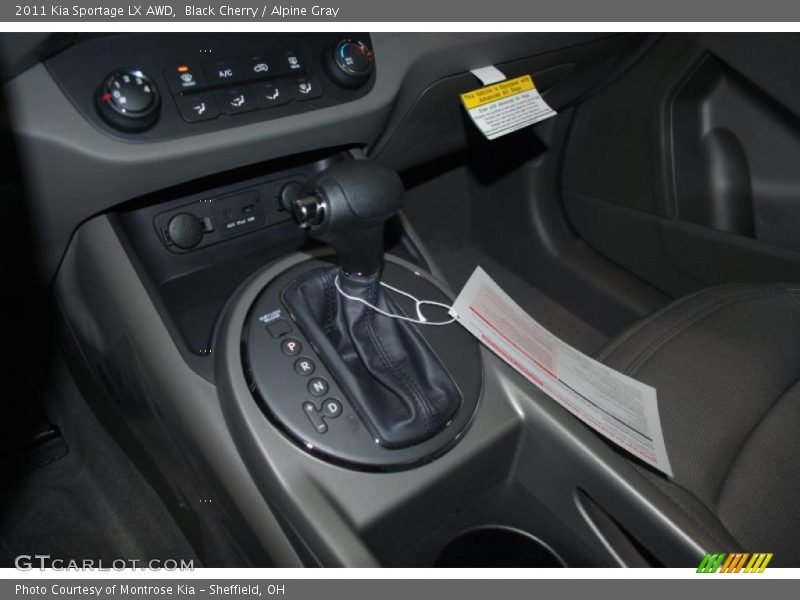 Black Cherry / Alpine Gray 2011 Kia Sportage LX AWD