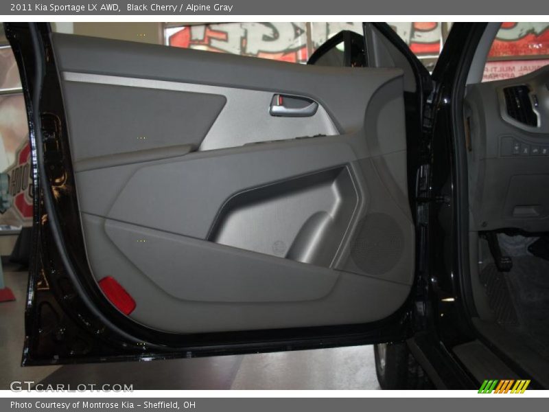 Black Cherry / Alpine Gray 2011 Kia Sportage LX AWD