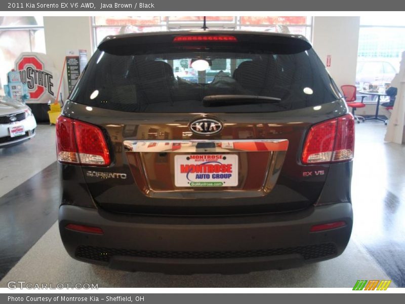Java Brown / Black 2011 Kia Sorento EX V6 AWD