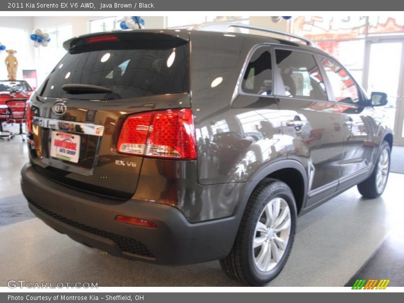 Java Brown / Black 2011 Kia Sorento EX V6 AWD