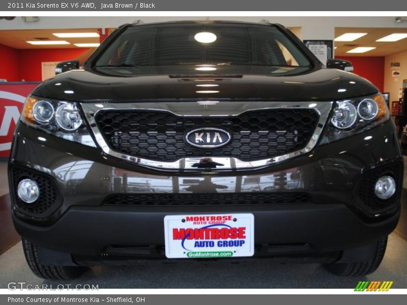 Java Brown / Black 2011 Kia Sorento EX V6 AWD