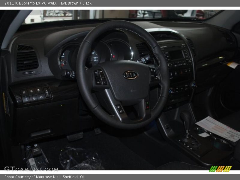 Java Brown / Black 2011 Kia Sorento EX V6 AWD