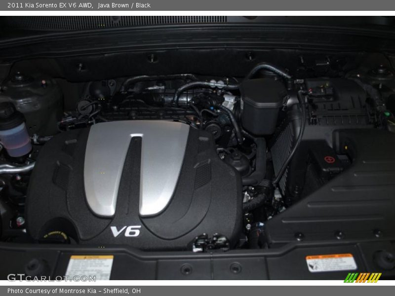 Java Brown / Black 2011 Kia Sorento EX V6 AWD