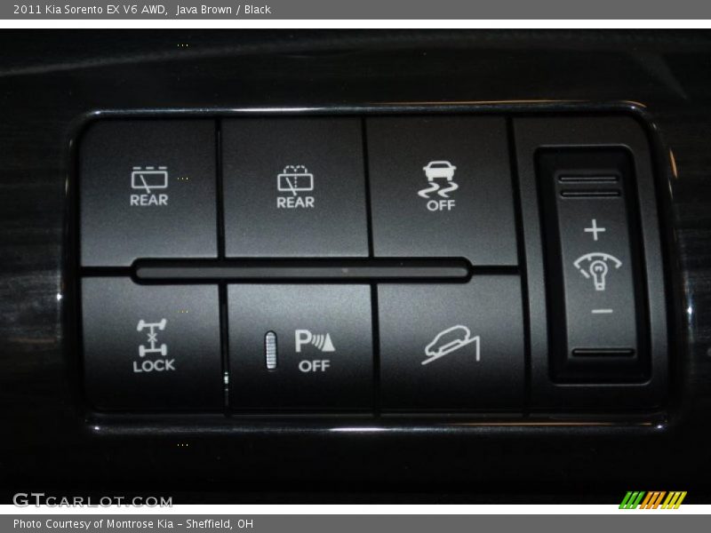 Java Brown / Black 2011 Kia Sorento EX V6 AWD