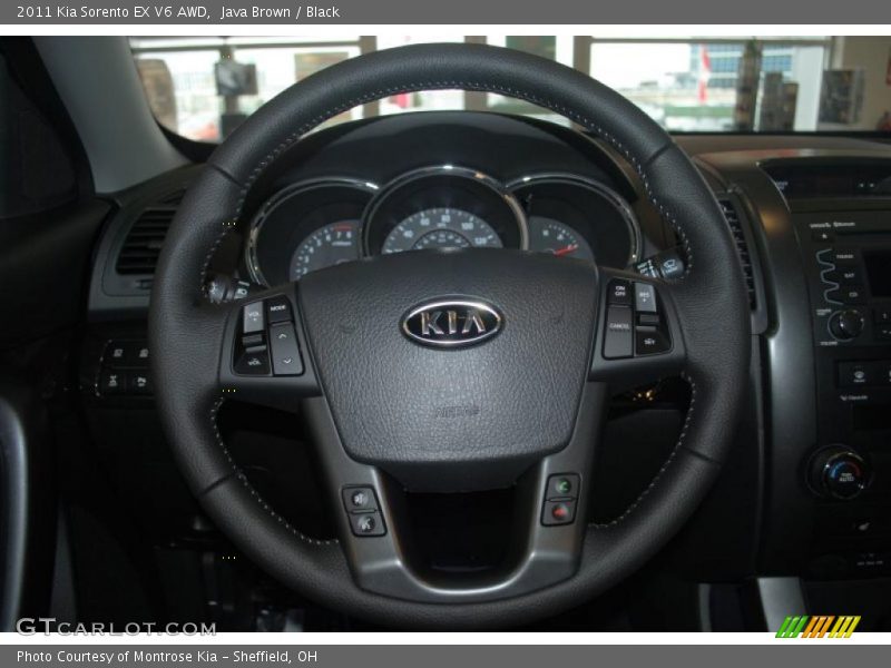 Java Brown / Black 2011 Kia Sorento EX V6 AWD