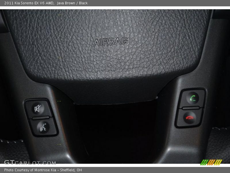Java Brown / Black 2011 Kia Sorento EX V6 AWD