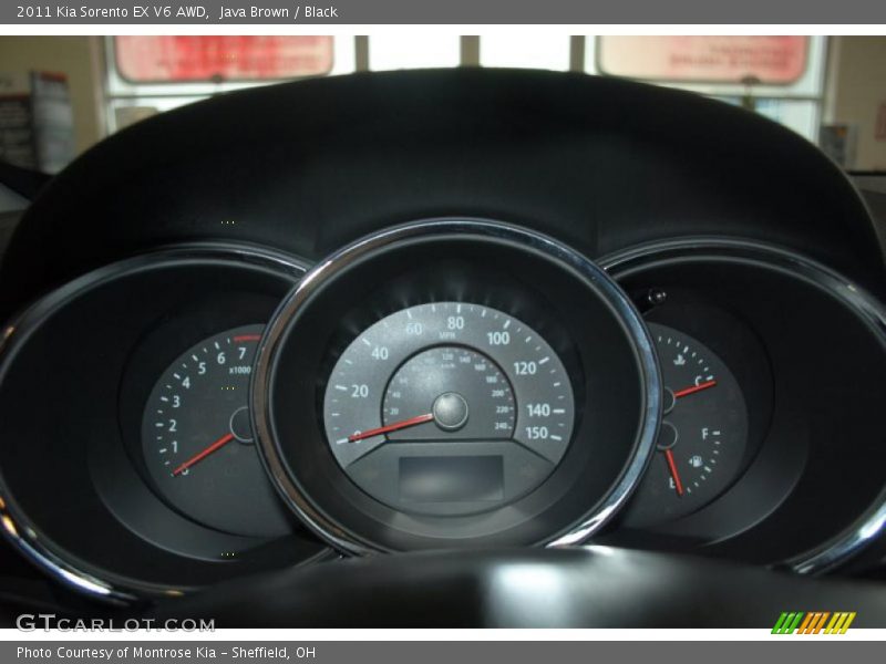 Java Brown / Black 2011 Kia Sorento EX V6 AWD