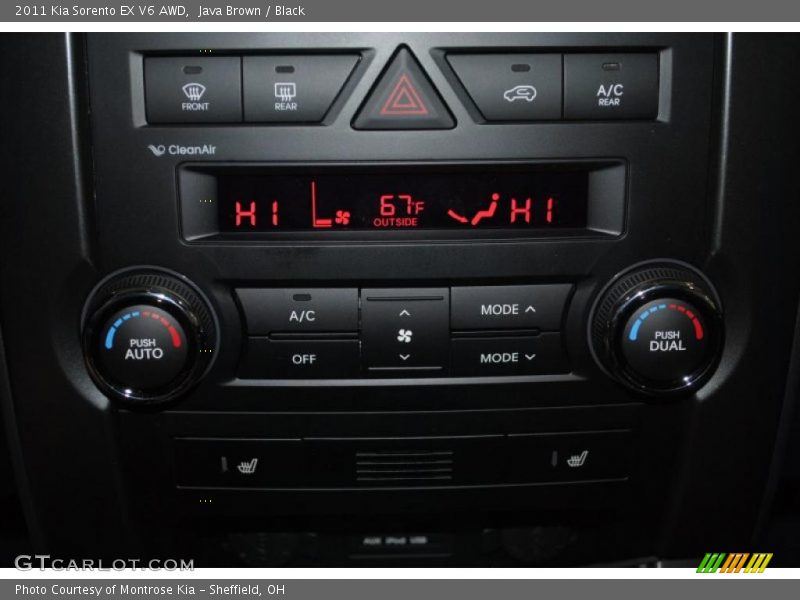 Java Brown / Black 2011 Kia Sorento EX V6 AWD