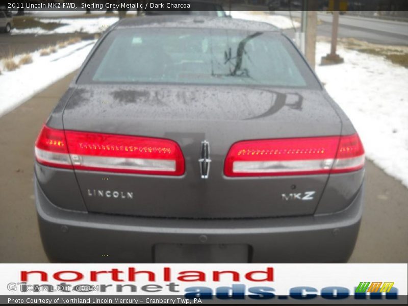 Sterling Grey Metallic / Dark Charcoal 2011 Lincoln MKZ FWD