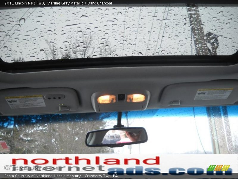 Sterling Grey Metallic / Dark Charcoal 2011 Lincoln MKZ FWD